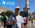 Protestos de russos em Portugal