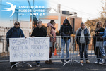 Protestos de russos em Portugal