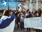 Protestos de russos em Portugal