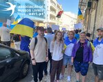 Protestos de russos em Portugal