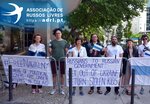 Protestos de russos em Portugal