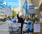 Protestos de russos em Portugal