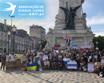 Russian protests in Portugal