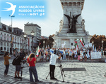 Protestos de russos em Portugal