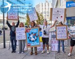 Protestos de russos em Portugal