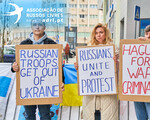 Russian protests in Portugal