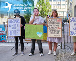 Protestos de russos em Portugal