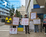 Protestos de russos em Portugal