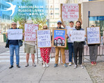 Protestos de russos em Portugal