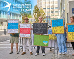 Protestos de russos em Portugal