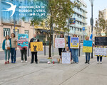 Protestos de russos em Portugal