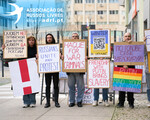 Russian protests in Portugal